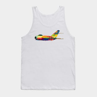 MiG-17 Fresco Jet Fighter Tank Top